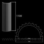 Профиль К 112 по 1100мм